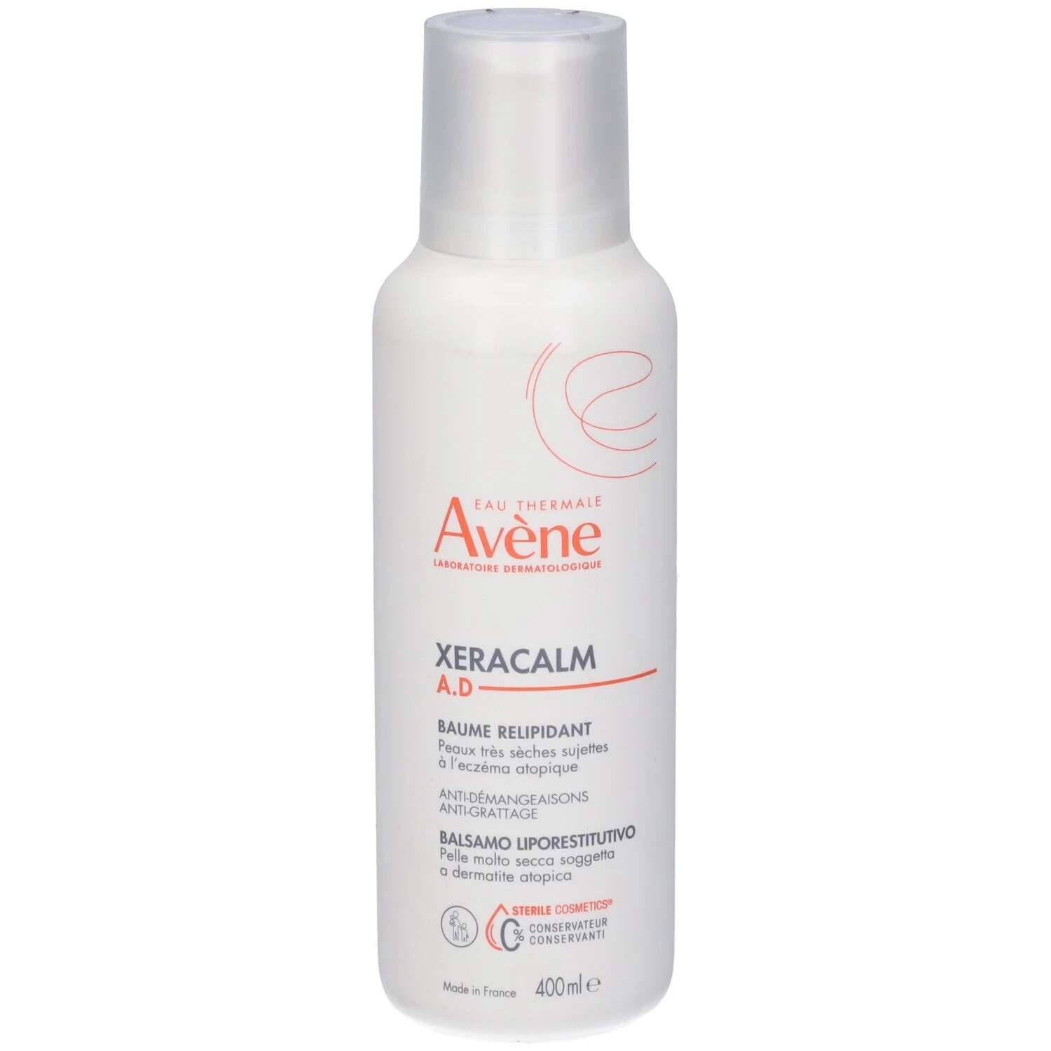 AVENE Xeracalm Ad Bals Li400ml Steriele cosmetische technologie