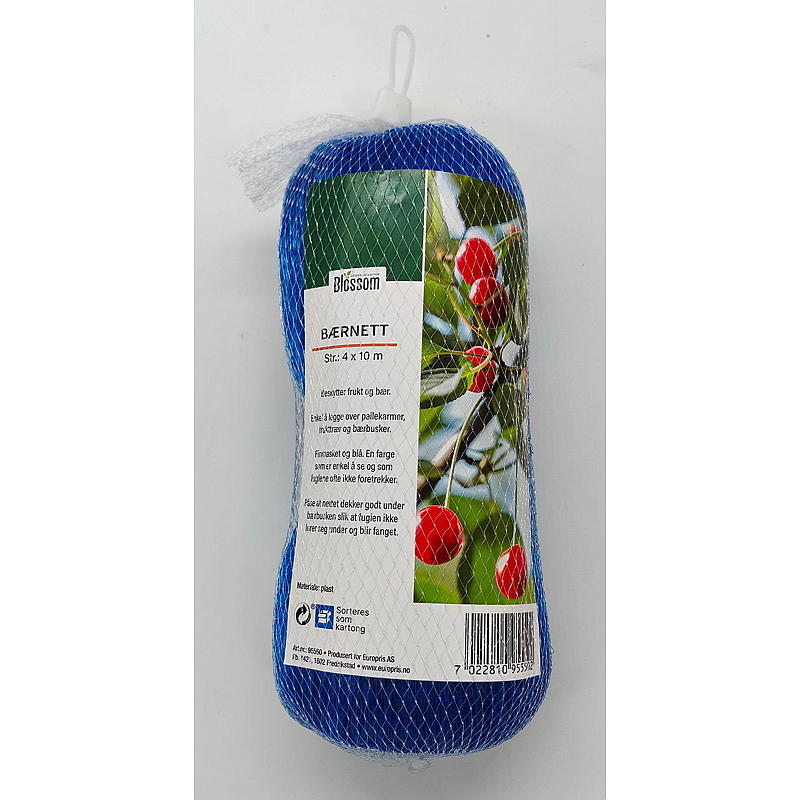 Blossom Bjørnet 4x10 m Plastica blu, Blossom