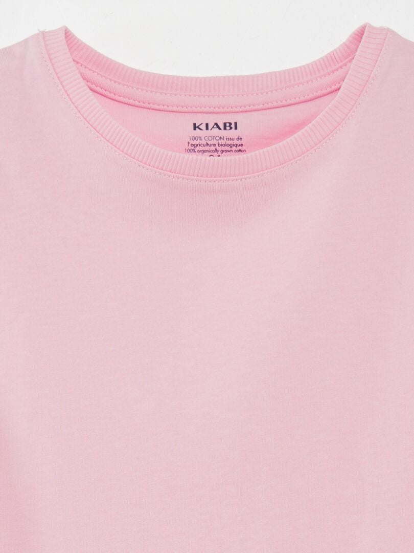 Camiseta Jersey - ROSA