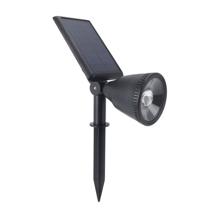 Foco solar exterior Ulisem - Resistente al agua IP67 - 600 lm - Fácil instalación
