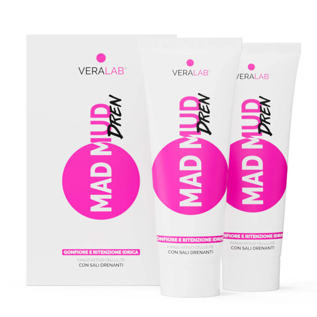 Anticellulite Mad Mud- Dren - Fango gambe e glutei, Fango Anticellulite, Fango Rimodellante