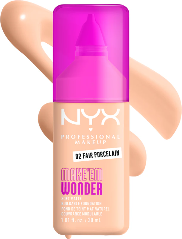 Base Matificante Leve Make 'Em Wonder da NYX Professional Makeup