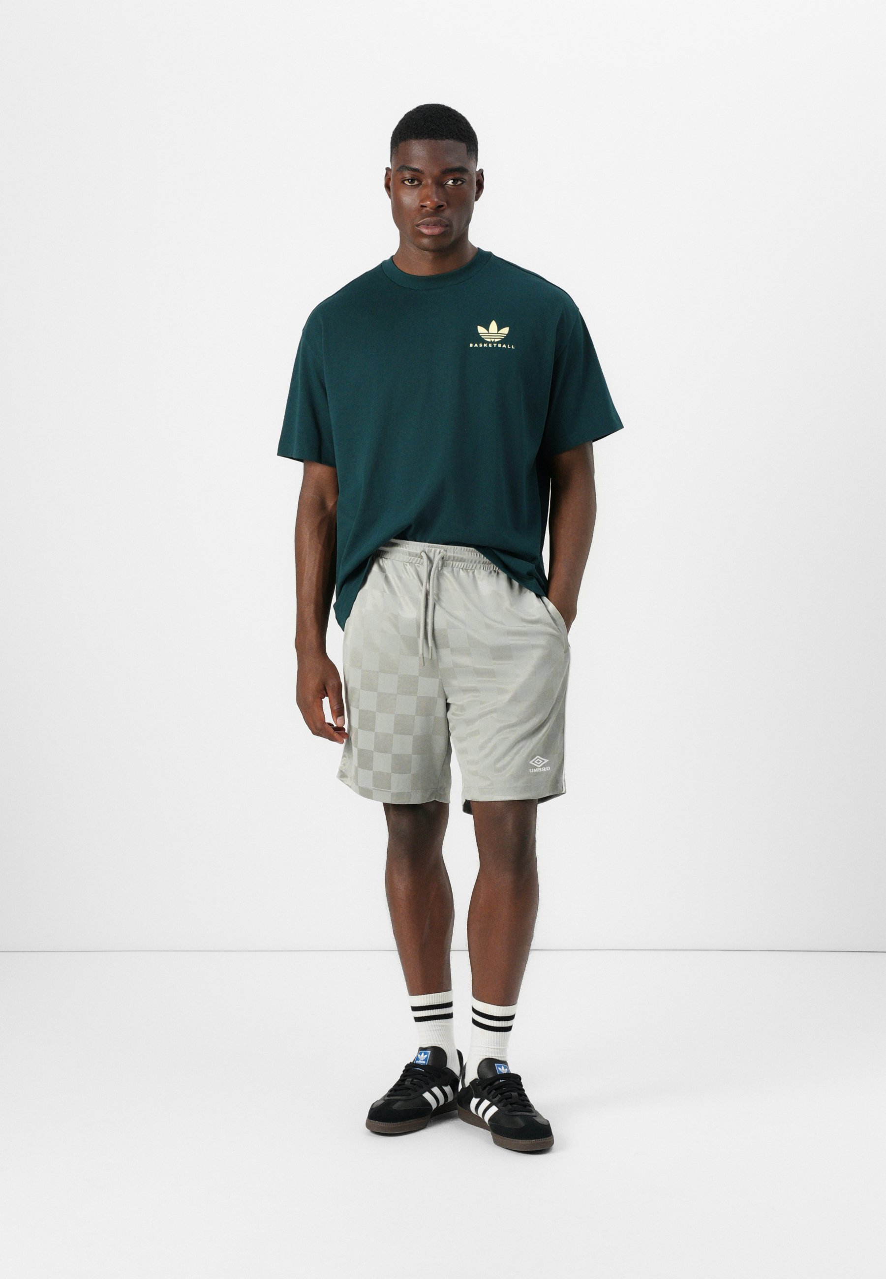 Pantaloncini da calcio Umbro - Pantaloni della tuta - Harbor Mist
