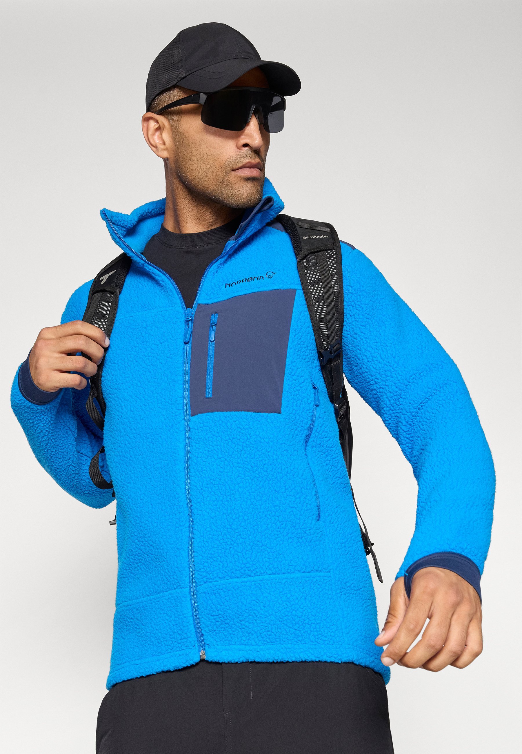 Norrøna TROLLVEGGEN JACKET - Veste polaire - skydiver