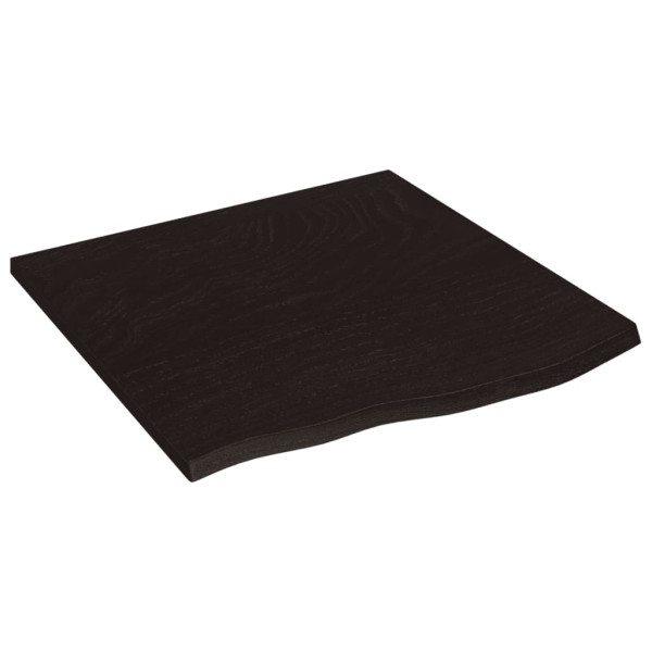 VidaXL Półka ciemnobrązowa 60x60x2 cm