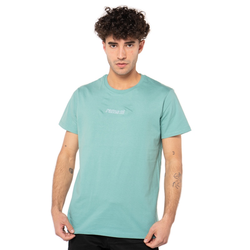  Camiseta Manga Corta Bordado Rams 23