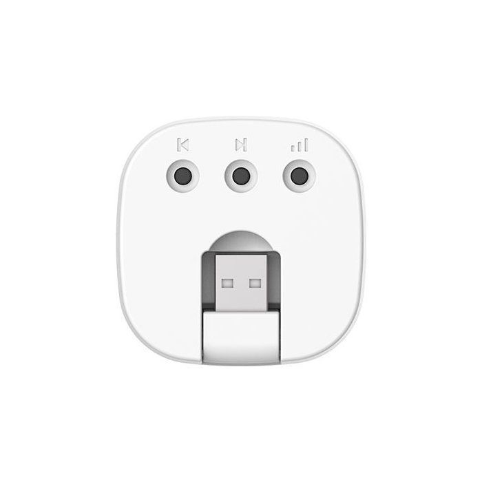 USB-deurbel - KYF - Meerkleurige LED-flitser + Batterijgevoede deurbelknop - Bereik van 300 meter - 60 melodieën