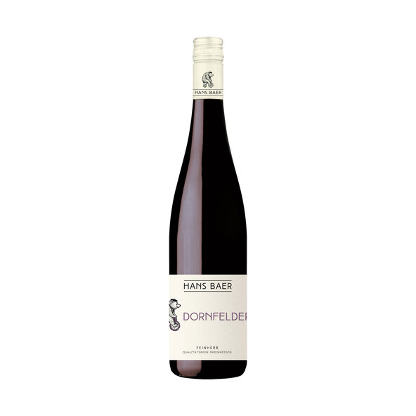 Dornfelder semi-seco Rheinhessen, 6 garrafas de 0,75 l cada