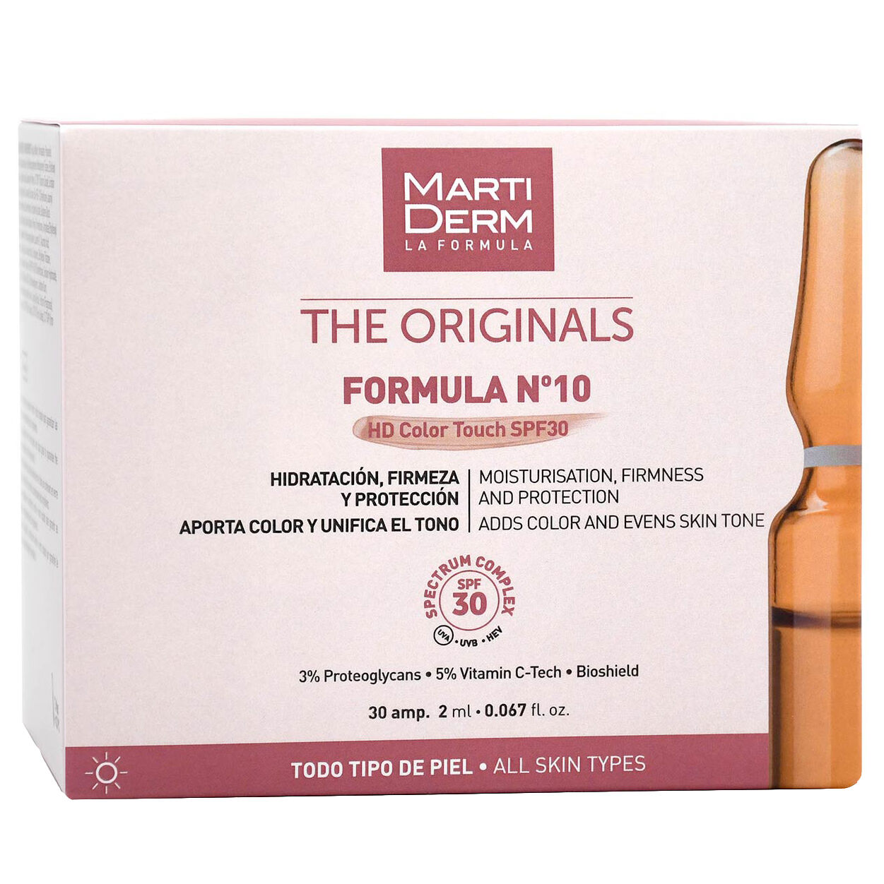MartiDerm The Originals Formula No 10 HD Color Touch SPF30