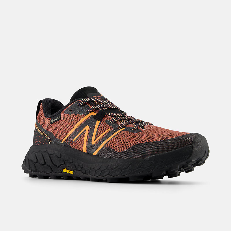 Damskie buty Fresh Foam X Hierro v7 GORE-TEX® – farge tamaryndowy av czarnym i gorącym mango