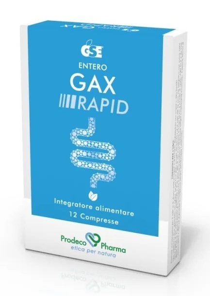 GSE Gse Entero Gax Rapid 12 tabletten Spijsvertering en darmgezondheid