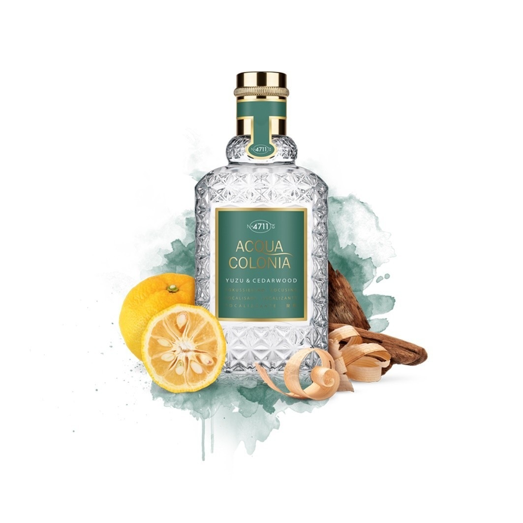 4711 Acqua Colonia Kolínska voda Yuzu & Cédrové drevo Kolínska voda 50 ml Cédrové drevo a Yuzu – 50 ml