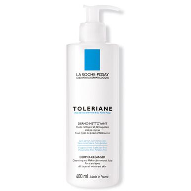 La Roche Posay Toleriane Dermo-Nettoyant Visage et Yeux Creme Limpador Rosto e Olhos Intolerant hud 400ml 400ml