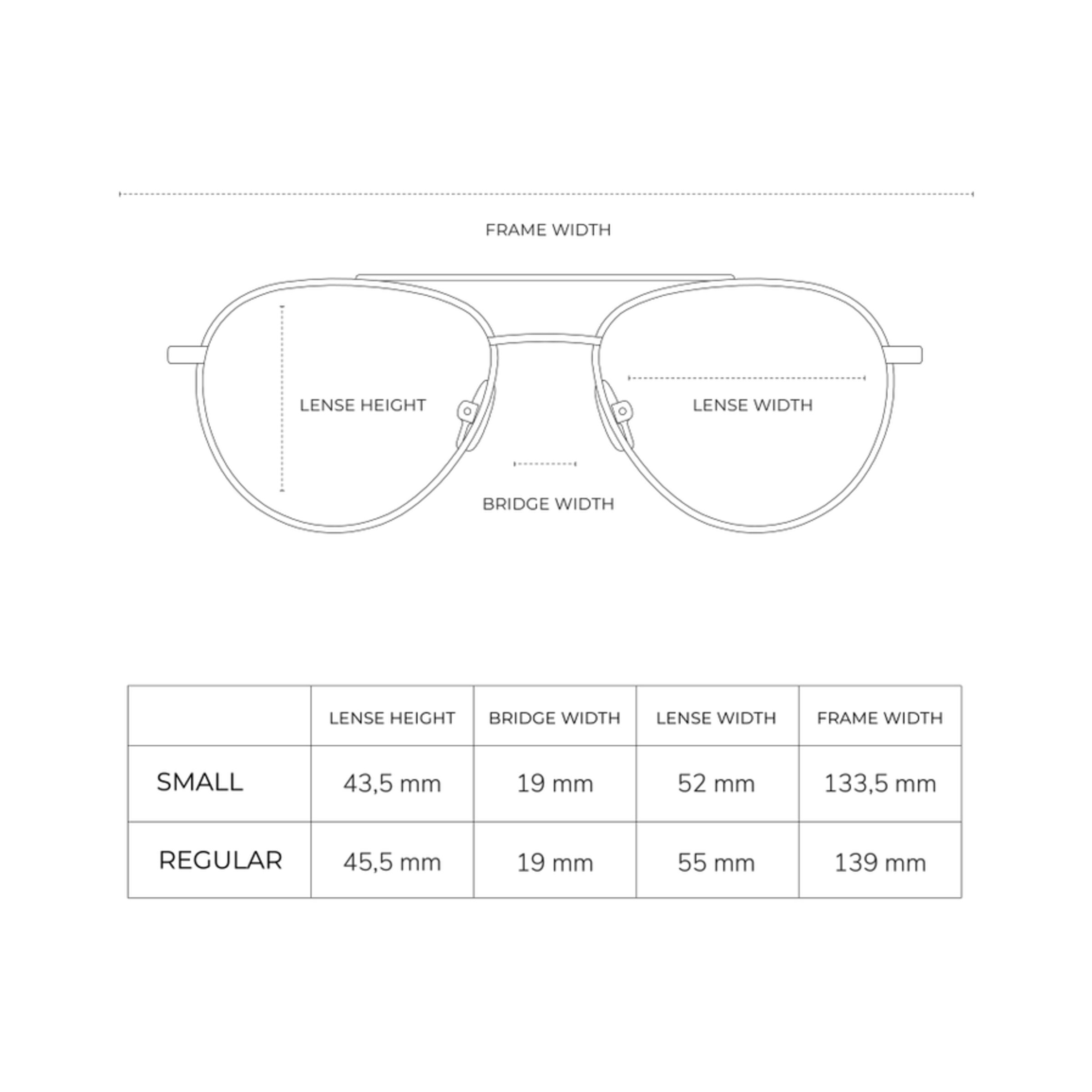 Soho Small argent mat avec verres correcteurs