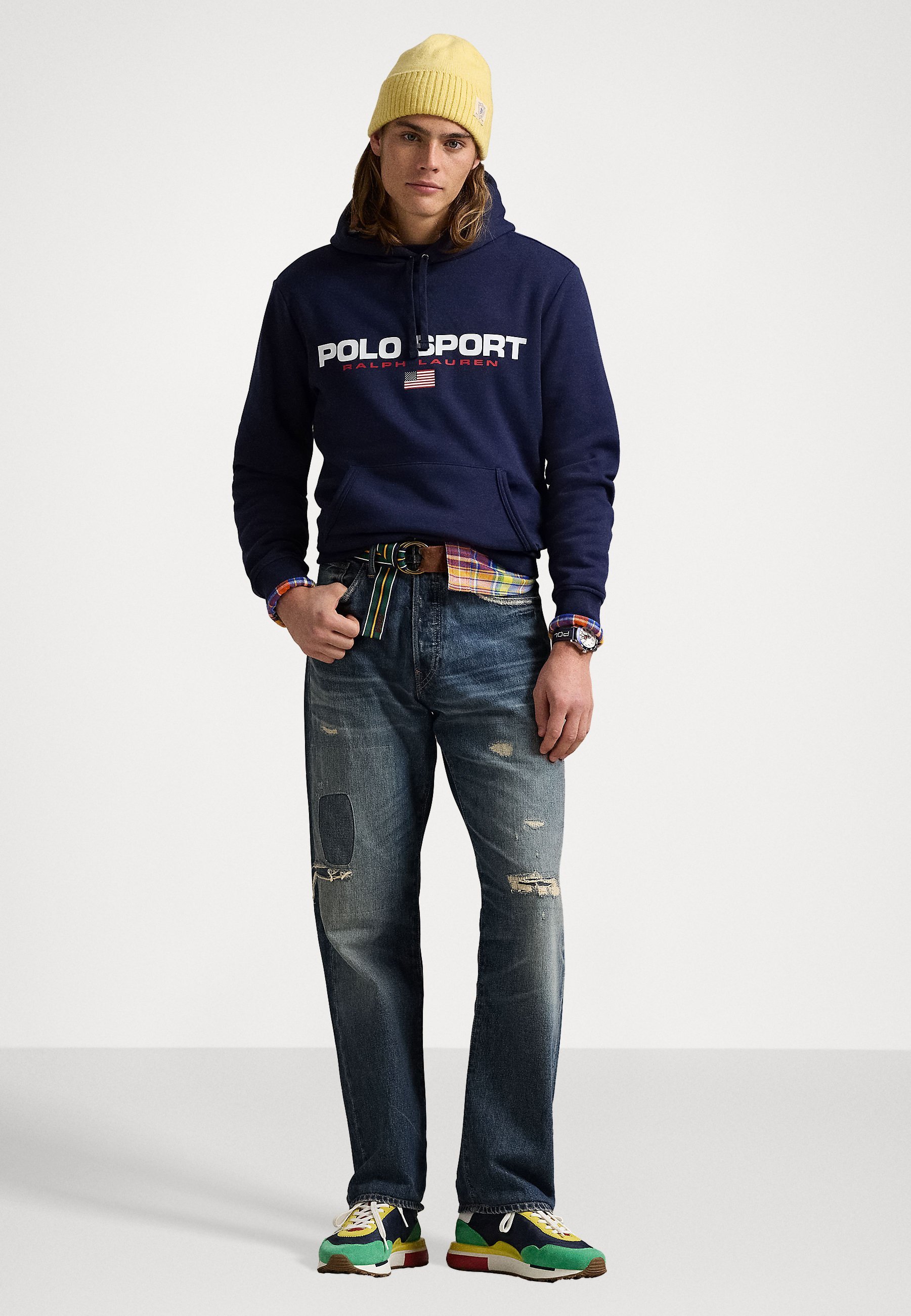 Felpa con cappuccio Polo Ralph Lauren POLO SPORT UNISEX - Felpa con cappuccio - blu navy