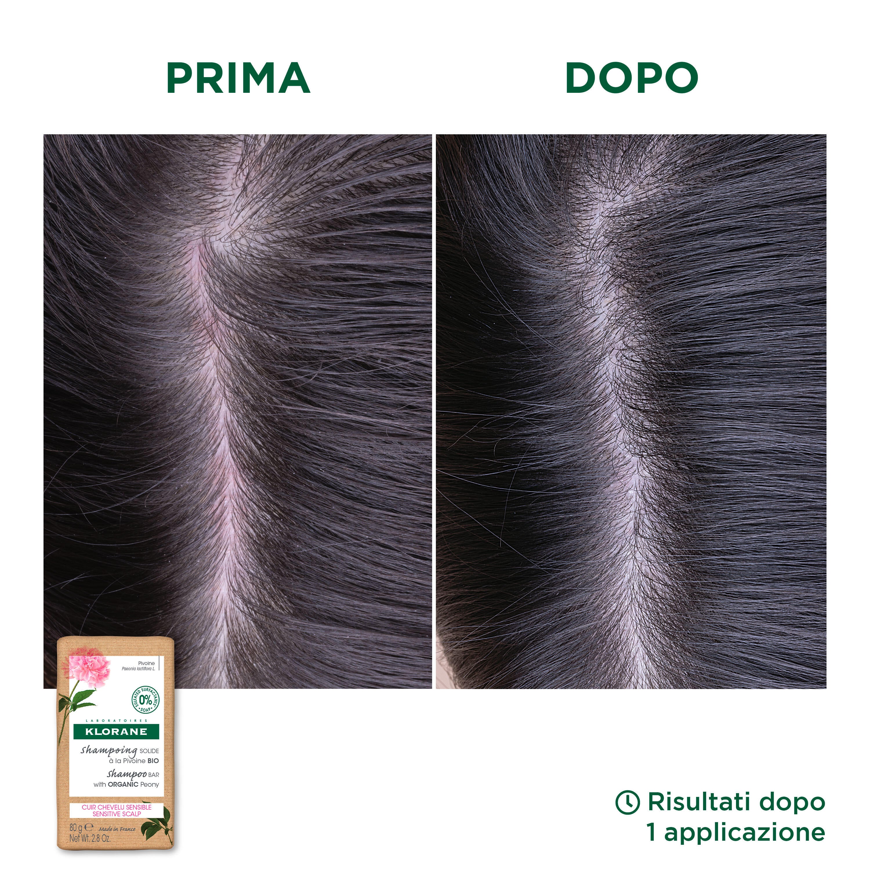 Peonia Shampoo solido lenitivo - Shampoo Delicato