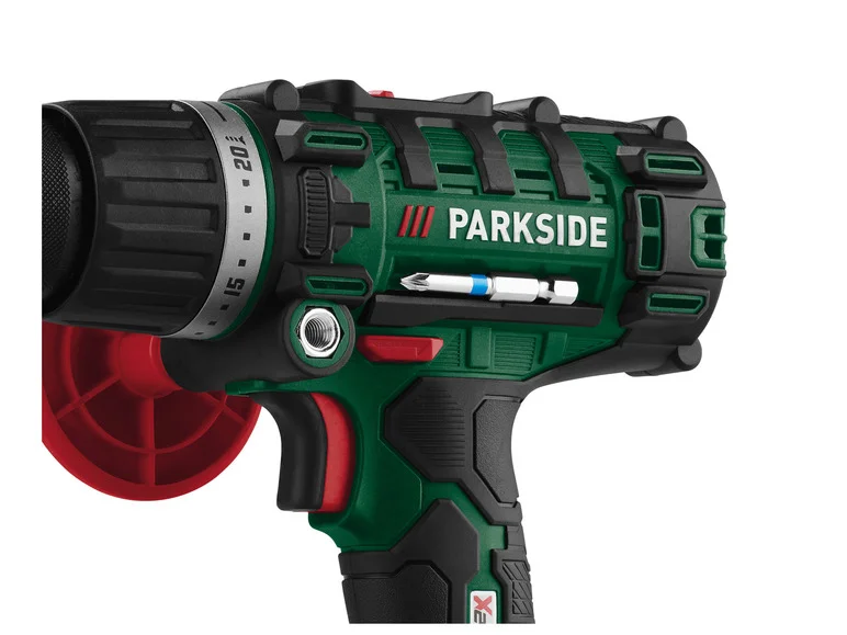 Furadeira/Parafusadeira de Impacto Sem Fio 3 em 1 PARKSIDE® PSBSA 20-Li C3, 20 V