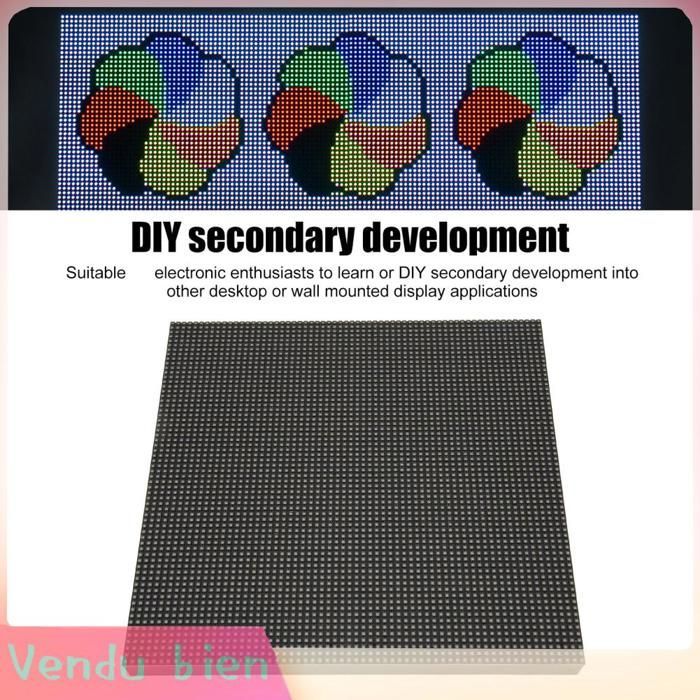 Panel de matriz LED RGB a todo color Garosa - Panel RGB a todo color de 64x64 para pantalla PCB de proyector de vídeo