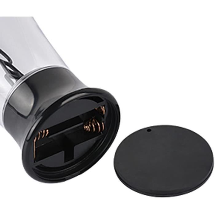 Shaker à protéines électrique - 450 ml - Rechargeable - Polypropylène - Acier inoxydable