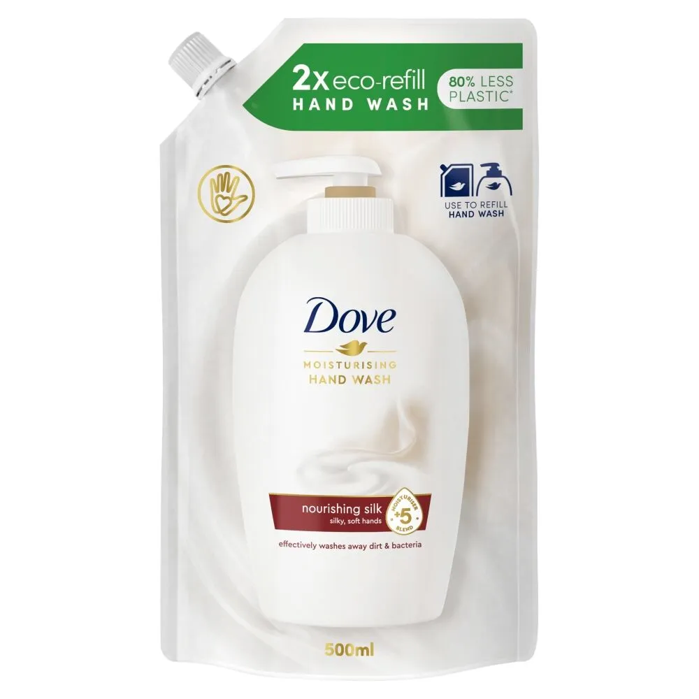 Dove Mydło w płynie Silk Zapas