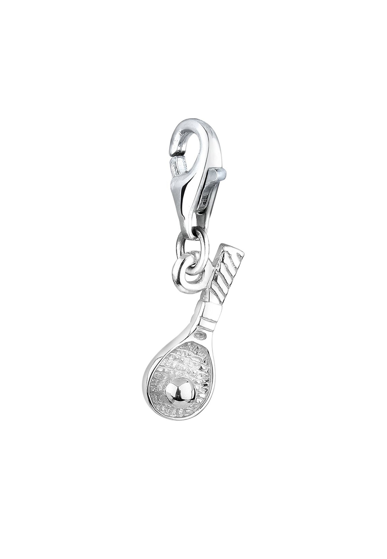 Nenalina Femmes pendentif raquette de tennis en argent sterling 925