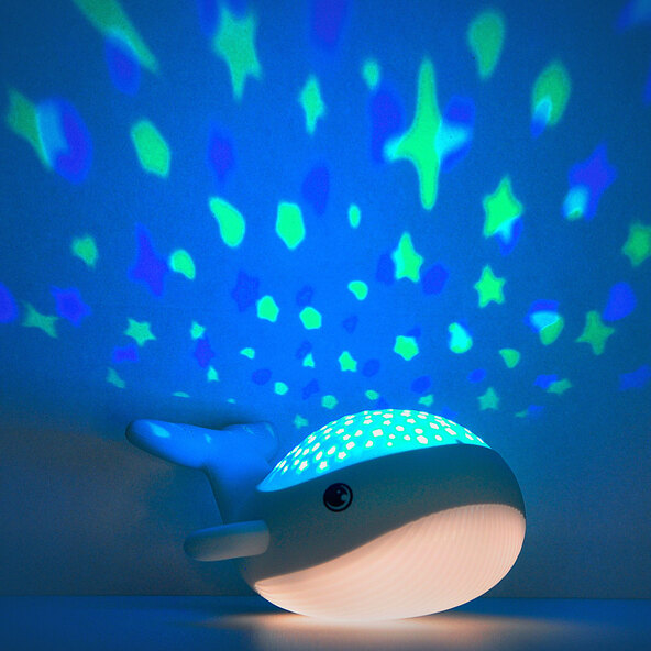 LED-Kinder-Nachtlicht, Willy Whale