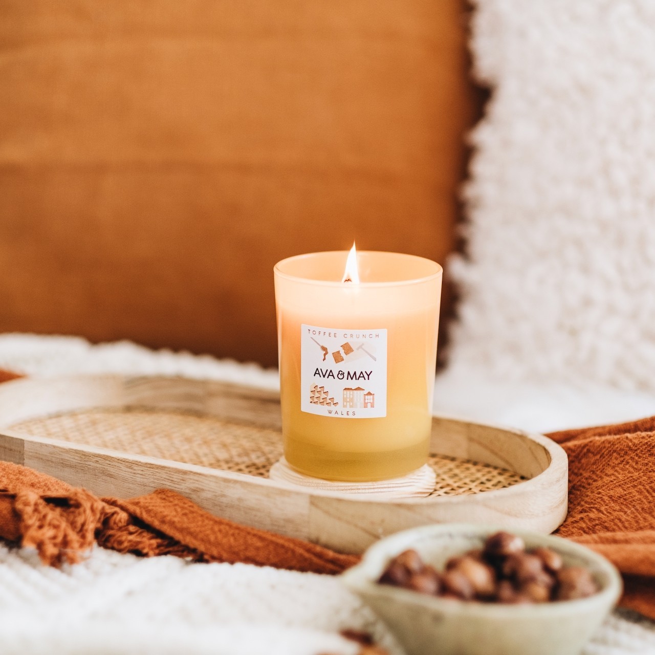 AVA & MAY Bougie parfumée Toffee Crunch