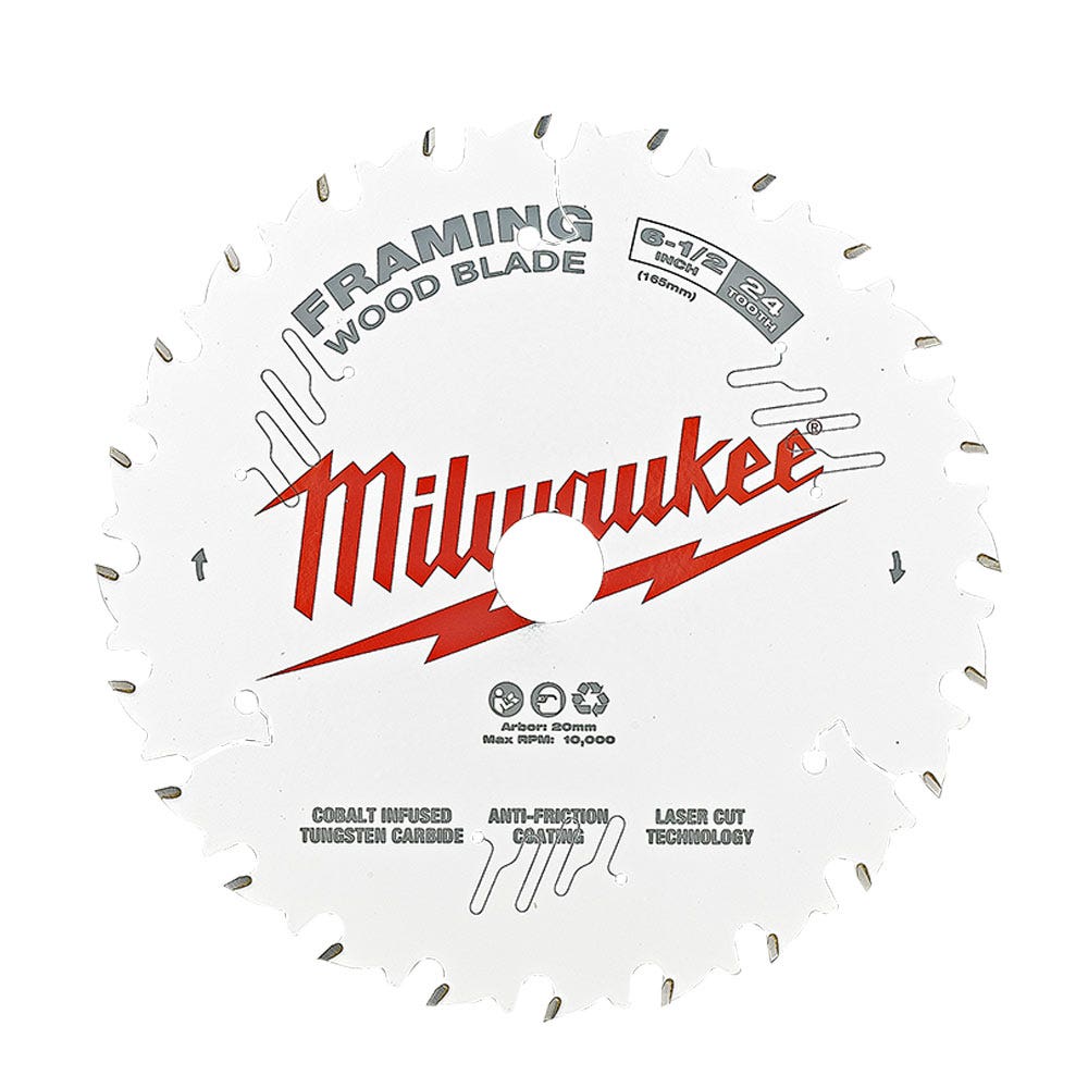 MILWAUKEE 165 mm (6 1/2