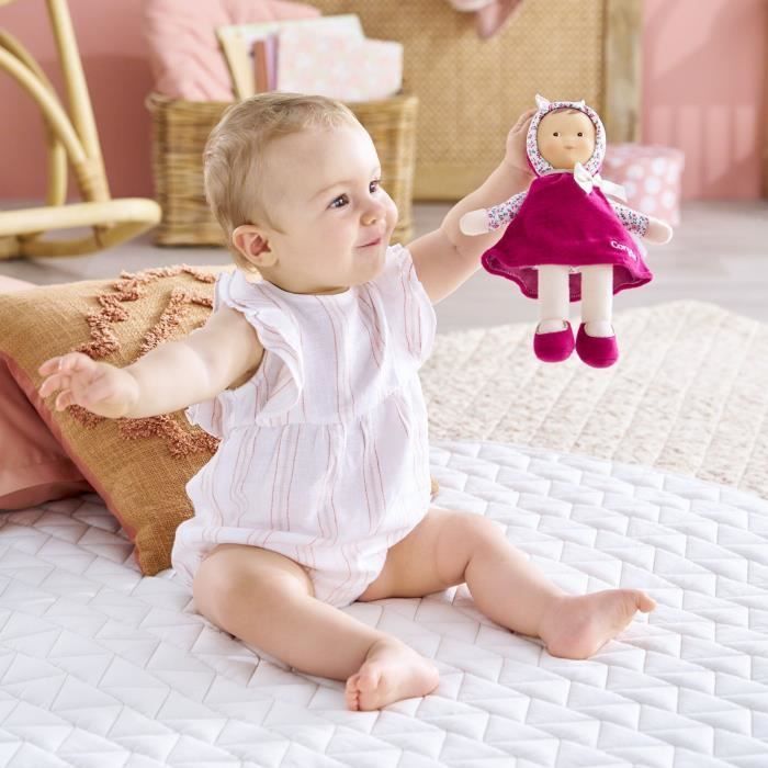 Corolle Miss Rose Grenadine soft toy - 25 cm - vanilla scent - from birth
