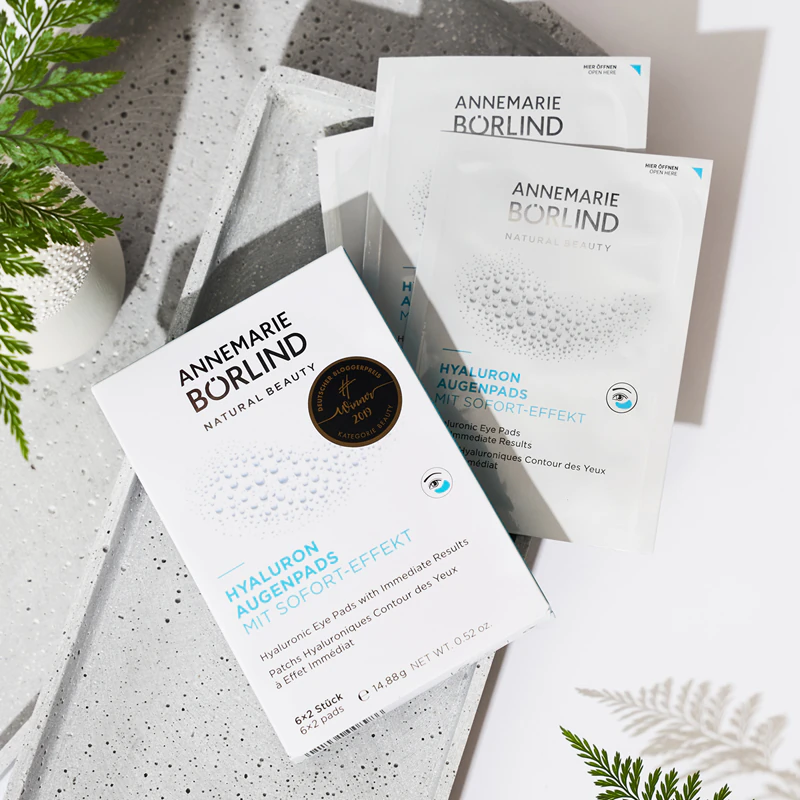 ANNEMARIE BÖRLIND EYES & LIPS Očné vankúšiky Hydratačná očná maska s kyselinou hyalurónovou