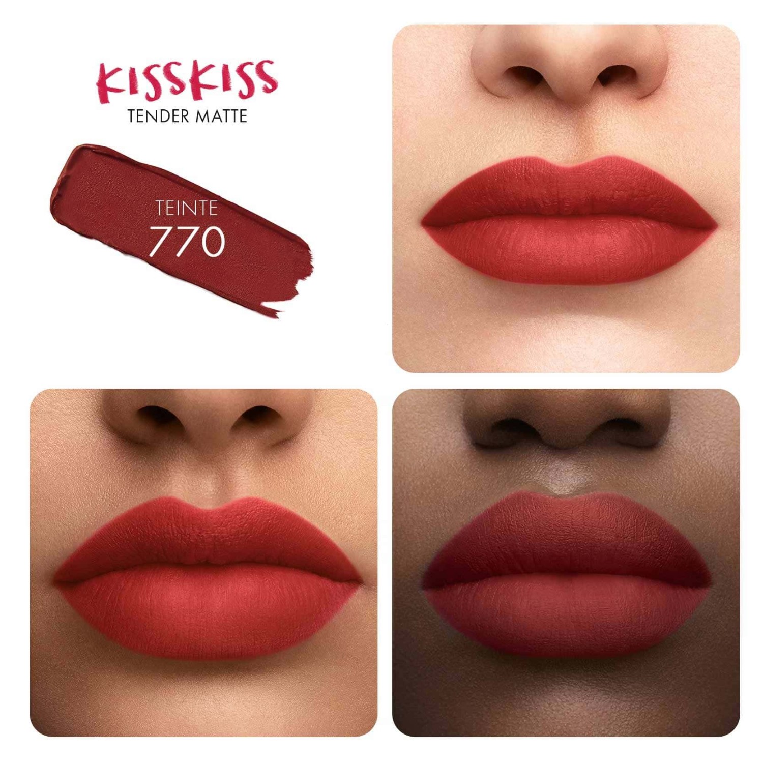 Guerlain KissKiss Tender Matte