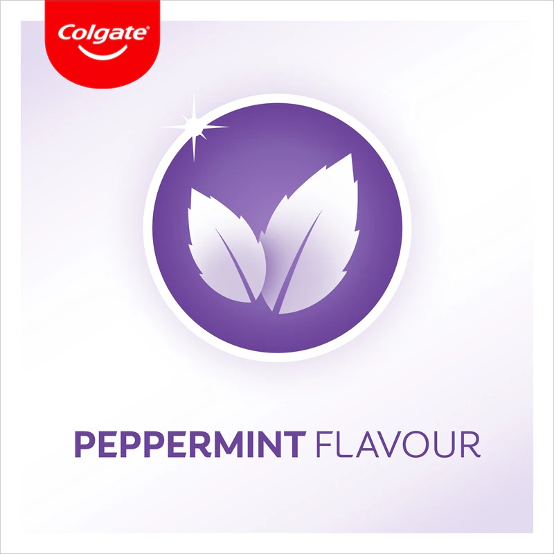 „Colgate Max White Purple Reveal“ balinamasis burnos skalavimo skystis