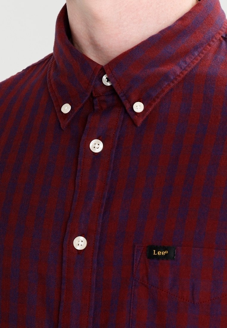 Lee Shirt - donkerrood