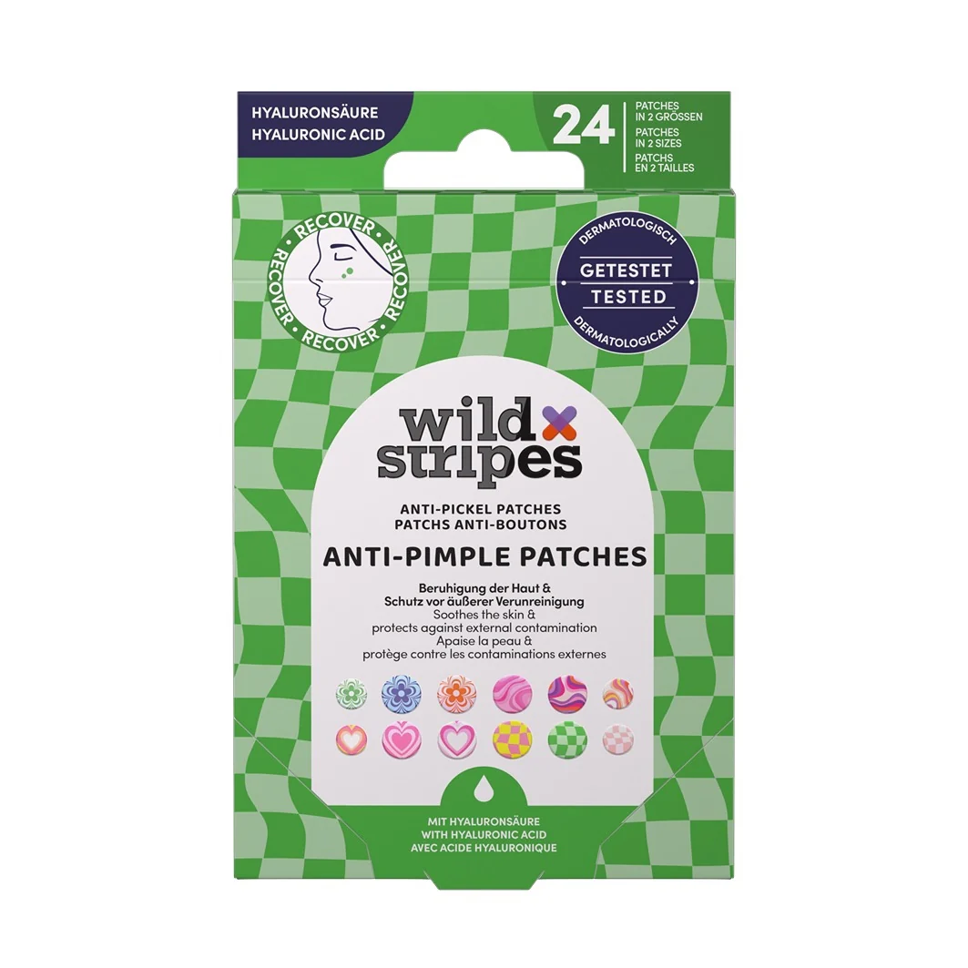 Patches Anti-Pimple Patches - Hyaluronic Acid - Tratt.viso 24 ore antimperfezioni, Maschera Purificante viso, Cerotti Purificanti