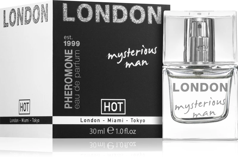 Perfume HOT London Mysterious Man com feromônios