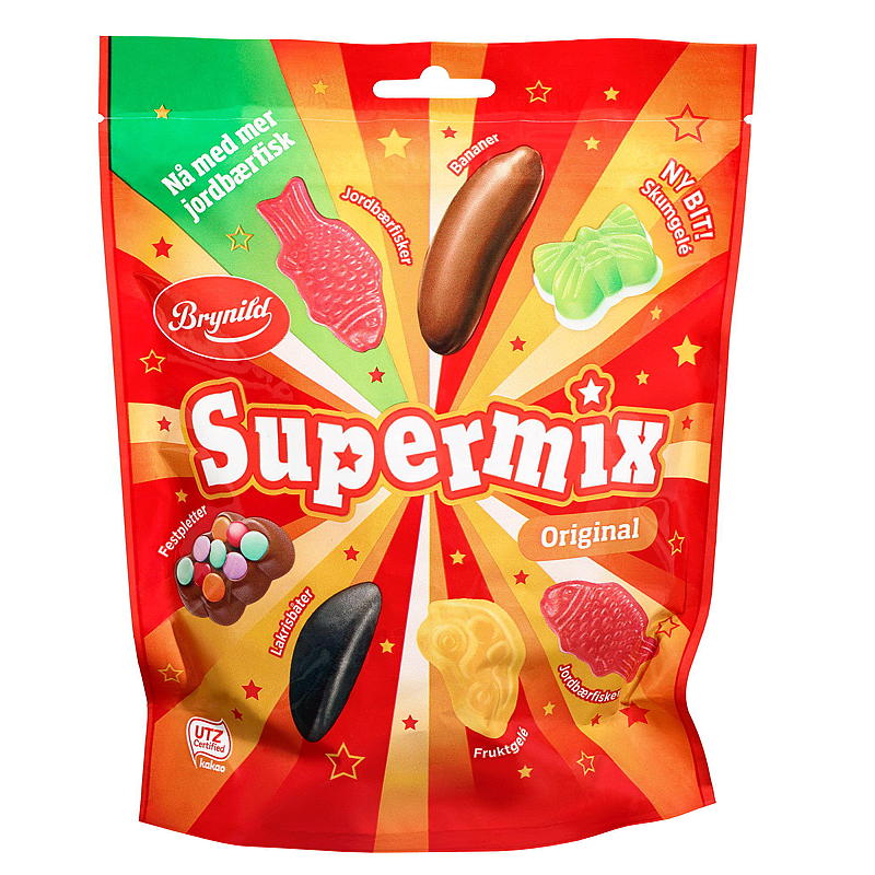 Brynild Supermix 240 g Alkuperäinen Brynild
