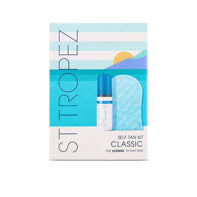 St. Tropez Seft Tan Kit Mini Classic The Iconic 10 Day Tan Dárková sada Bronzující pěna Dlouhotrvající 50 ml 50 ml