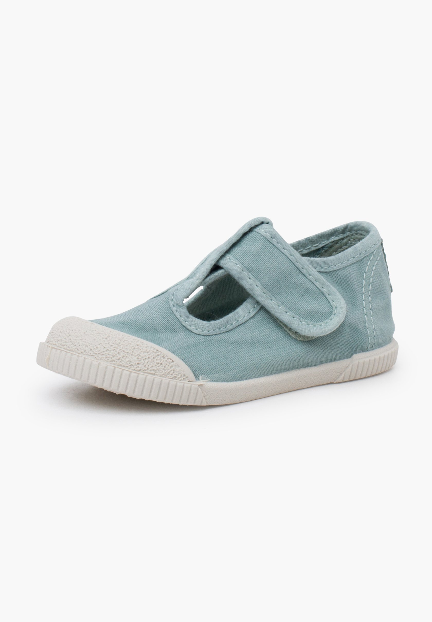Pisamonas PEPITOS PUNTERA BAREFOOT LAVADA - Chaussons bébé - aigue-marine