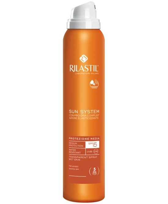 RILASTIL Rilastil Sun System Spray transparente - protección media FPS 15 200 ml
