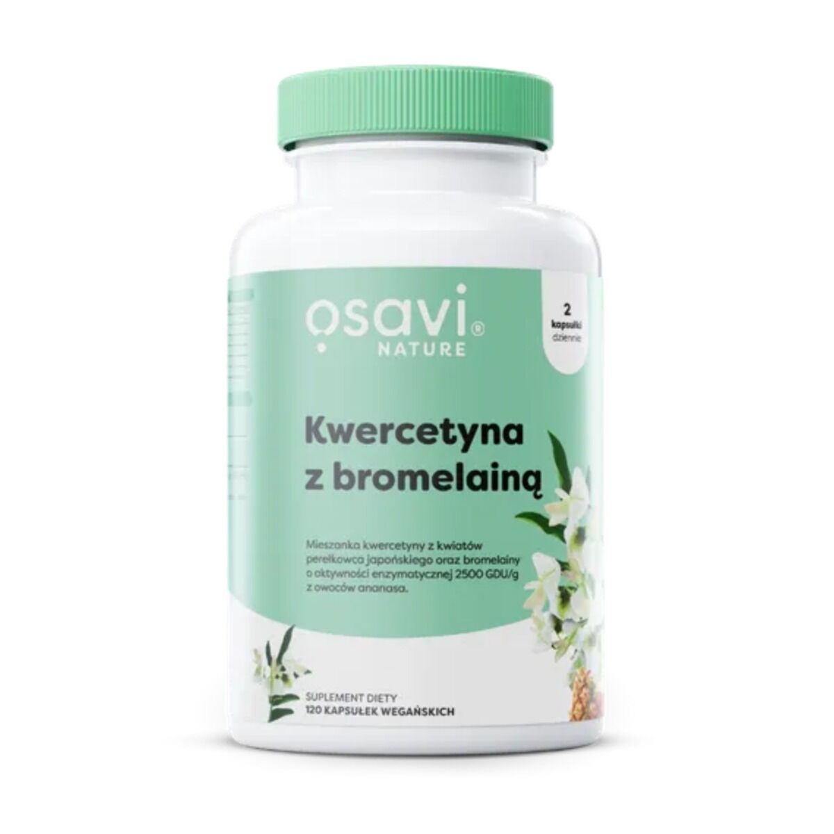 Osavi-kversetiini bromelaniinilla