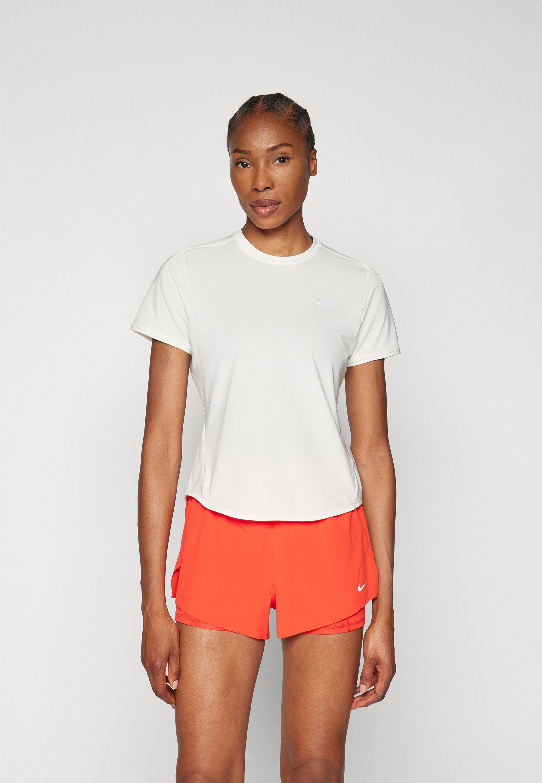 Nike Performance SWIFT TOP - Sportovní tričko - black/reflexní stříbrná