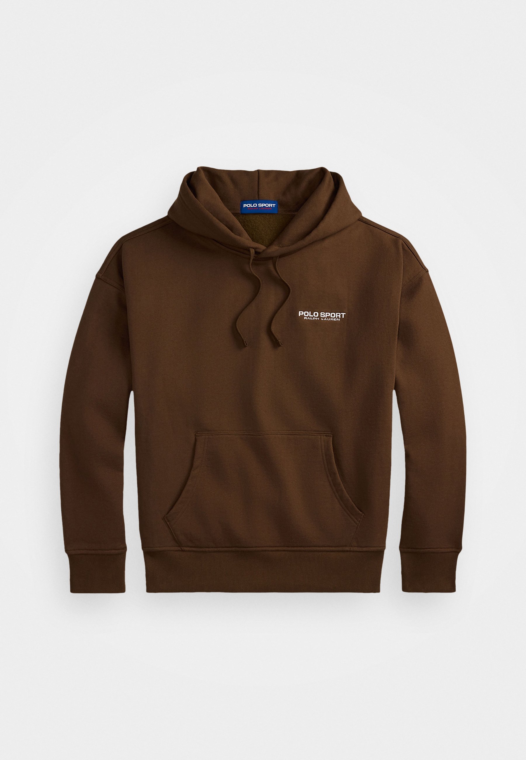 Polo Ralph Lauren RELAXED FIT POLO SPORT FLEECE HOODIE - Bluza z kapturem - branch brown