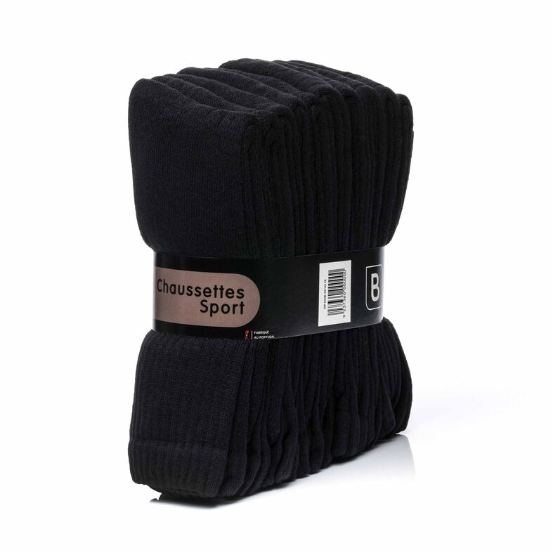 Schwarze Socken und Strumpfhosen für Herren