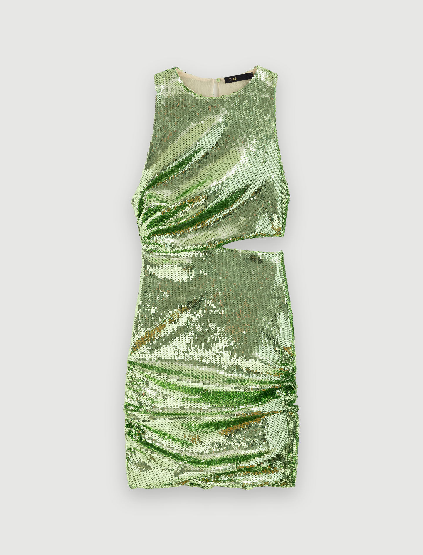 Groene jurk met pailletten