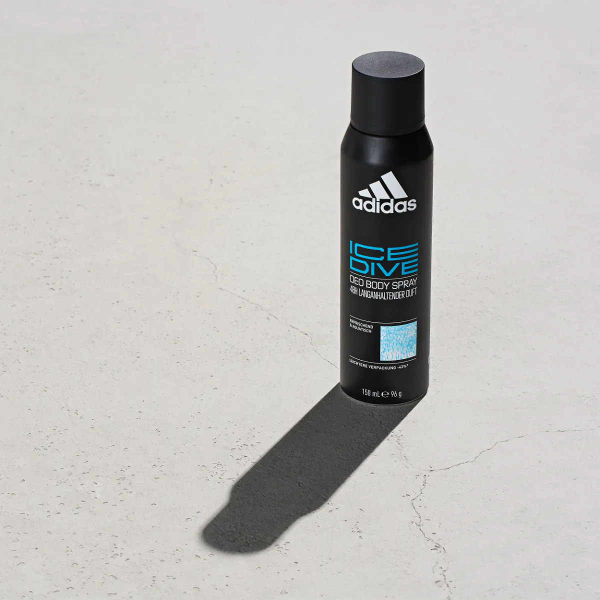 Adidas Body Spray Ice Dive Dezodorant dla mężczyzn, 150 ml