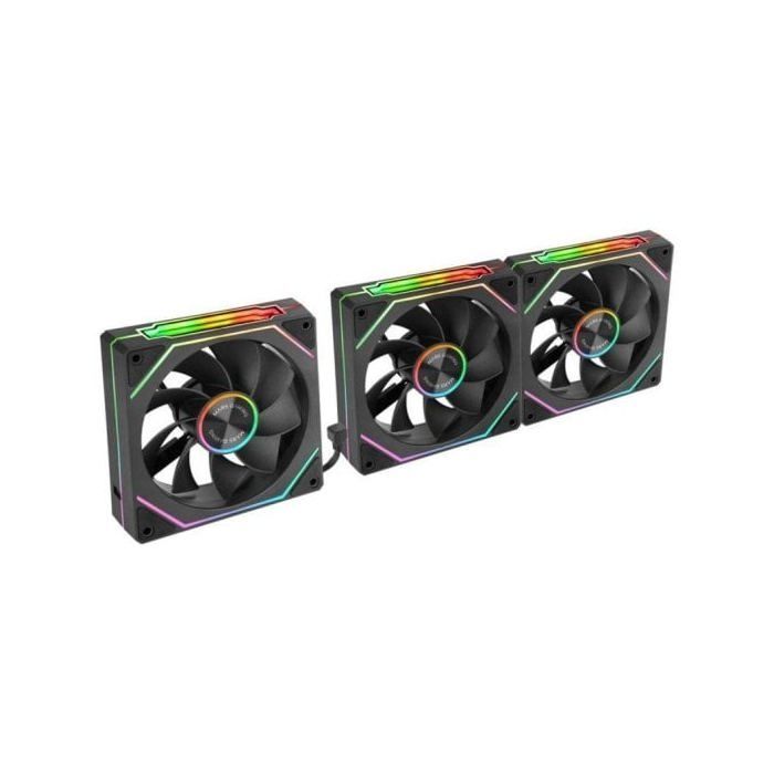 Additional fan Mars Gaming MF-LINKFINITYKIT2R 120mm 1800RPM Infinity Mirror ARGB PWM