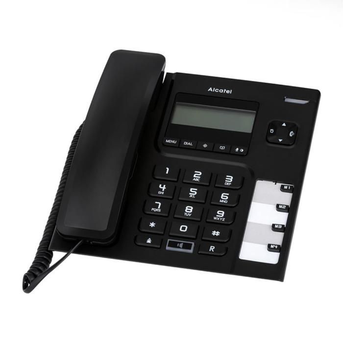 Telefone de mesa - ALCATEL - T56 - Com fio - Viva-voz: Sim - Suporte VoIP