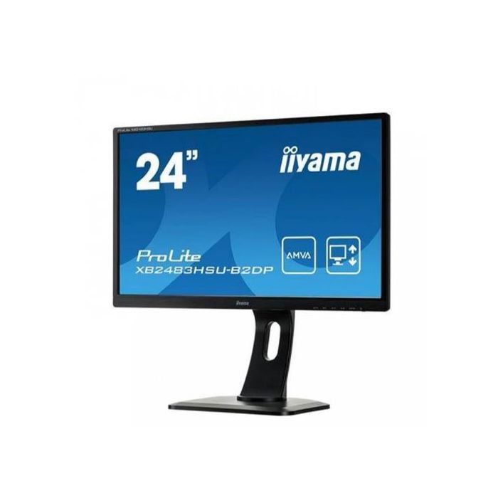 Monitor LED IIYAMA ProLite XB2483HSU-B2DP – 24 pollici – Risoluzione Full HD – Ricondizionato – Buone condizioni