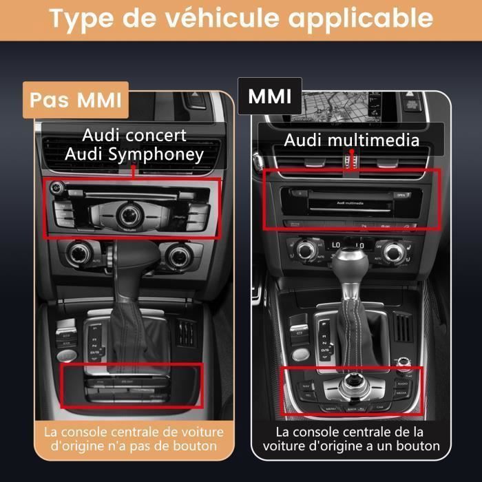 Autoradio Junsun Android 13 4GB+64GB per Audi A5 con schermo da 8,8'', CarPlay, Android Auto, WIFI [2008-2016] con MMI