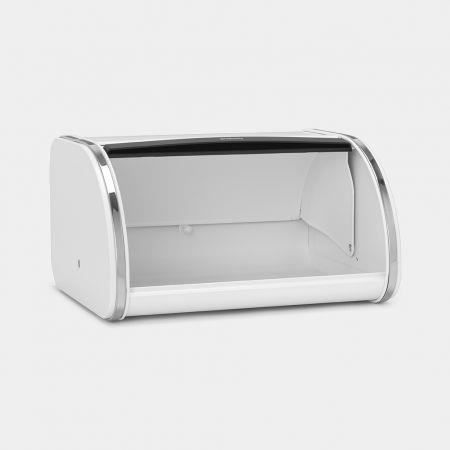 Panera - BRABANTIA - Mediana - Tapa deslizante - Blanca - Metal